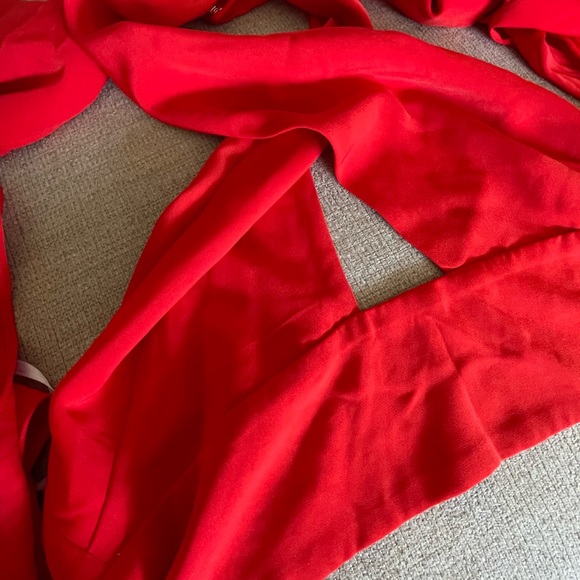 Superdown Jennifer Wrap Top in Red from Revolve - Picture 5 of 7